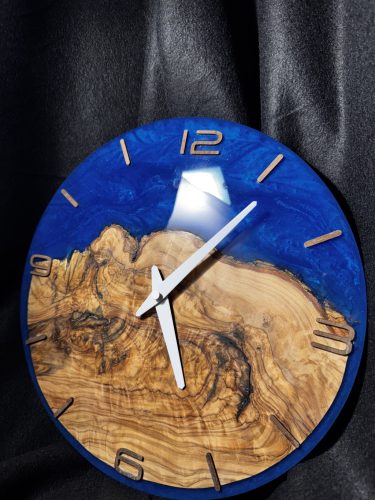 Kék epoxy óra