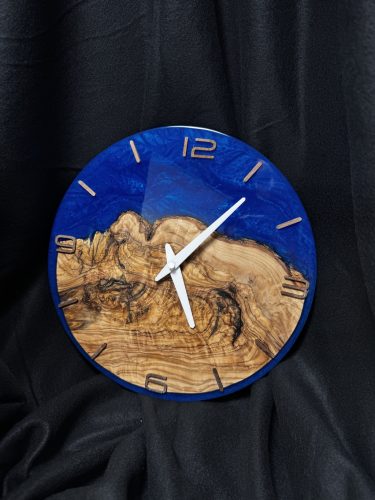 Kék epoxy óra