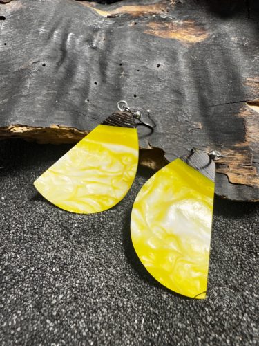 Napsárga fülbevaló